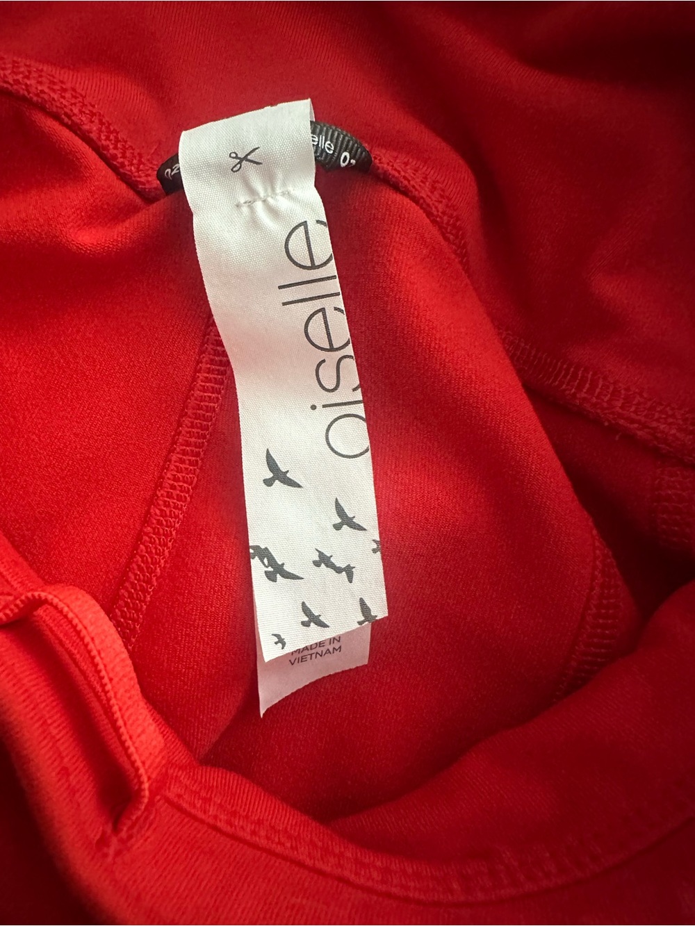 oiselle Bright Red Performance capris